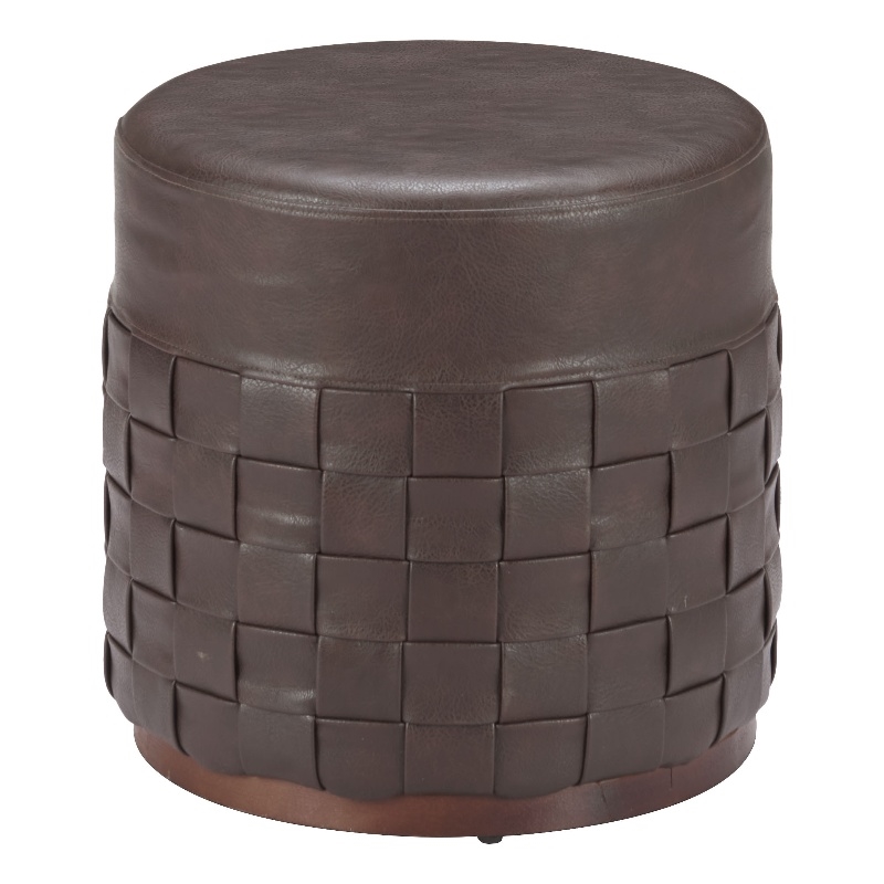 Pemberly Row Modern / Contemporary Engineered Wood Ottoman Espresso