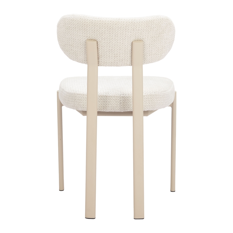 Pemberly Row Contemporary Dining Chair (Set of 4) Light Gray