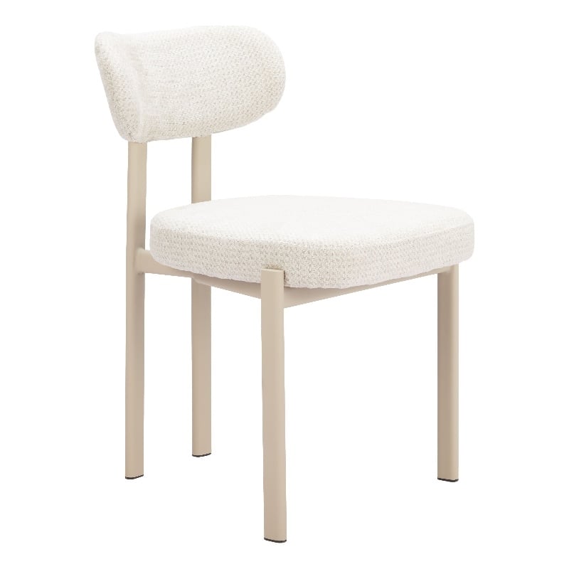 Pemberly Row Contemporary Dining Chair (Set of 4) Light Gray