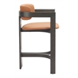 Pemberly Row Modern / Contemporary Wood Counter Stool Brown Finish