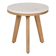 Pemberly Row Modern / Contemporary Solid Wood Side Table Natural