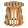 Pemberly Row Modern / Contemporary Solid Wood Side Table Natural