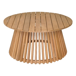 Pemberly Row Modern / Contemporary Solid Wood Coffee Table Natural