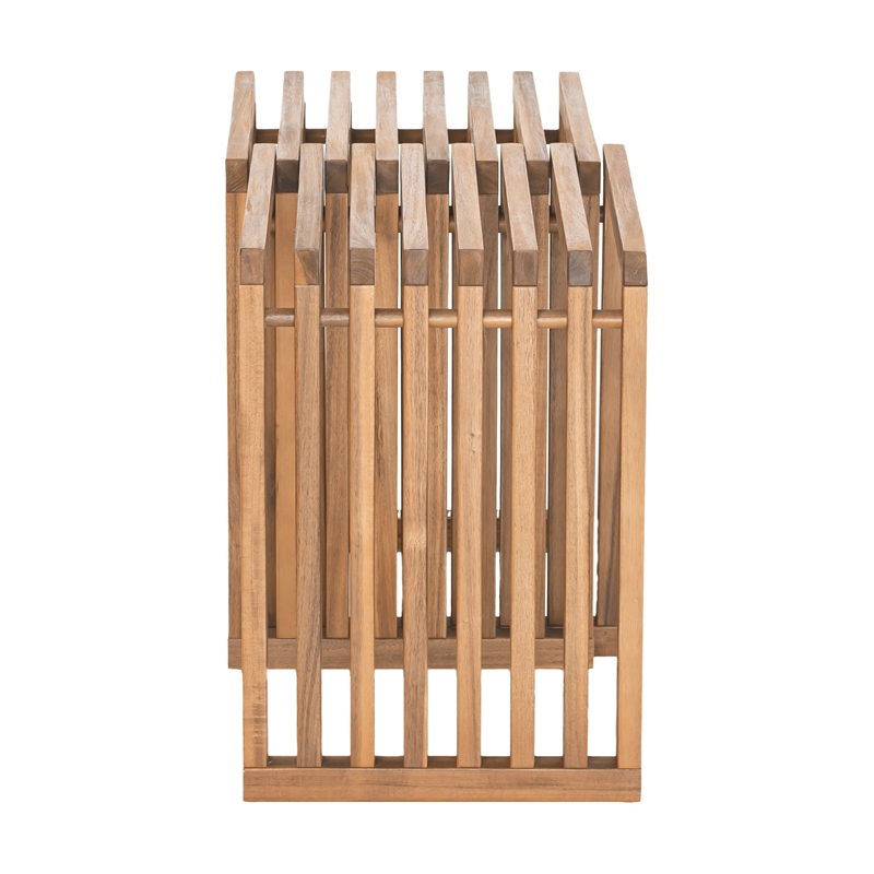 Pemberly Row Contemporary Extendable Stool (Set of 2) Natural