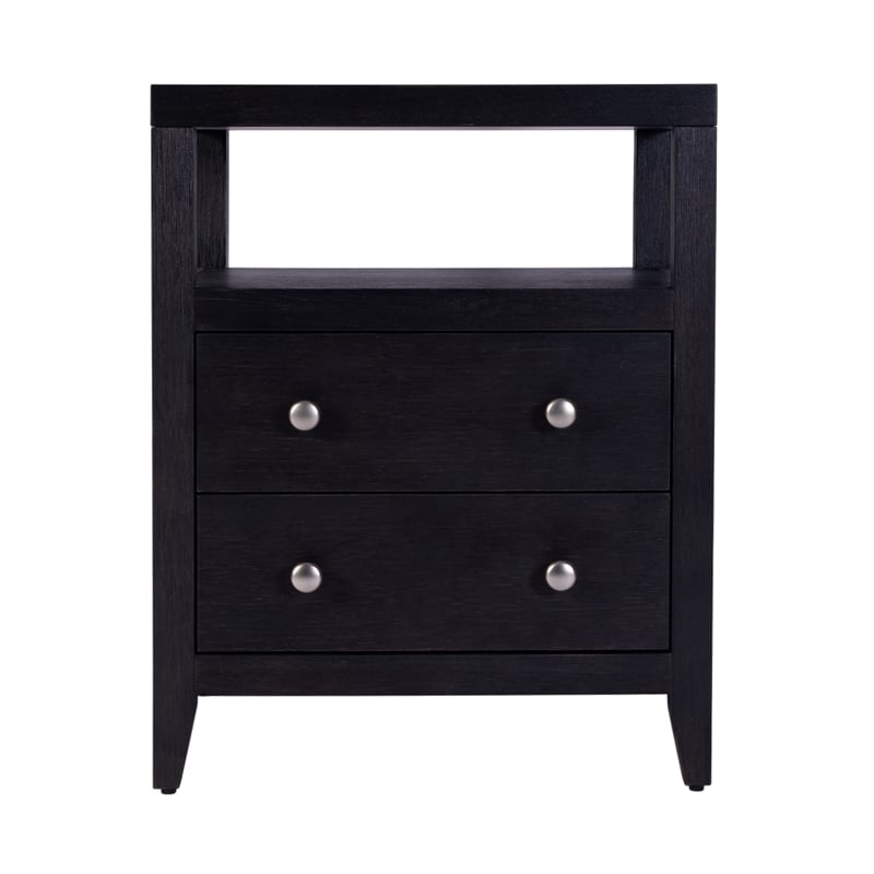 Pemberly Row Bedroom Set 3-Piece of 6-Drawer Dresser & 2-Drawer Nightstands