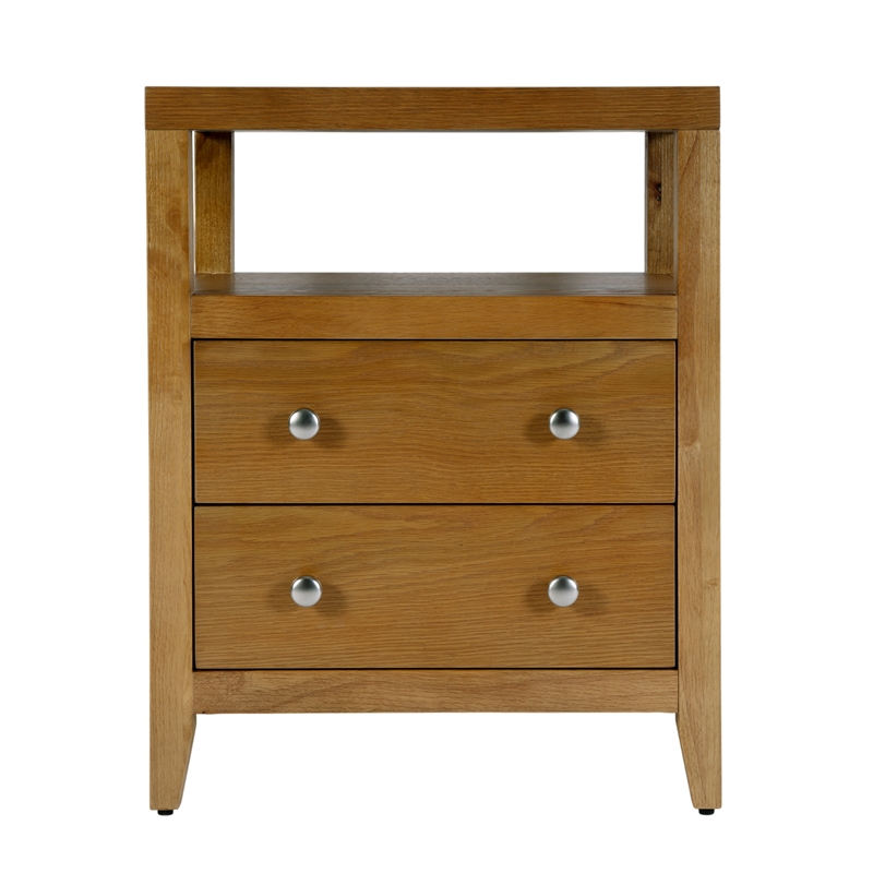 Pemberly Row Bedroom Set 3-Piece of 6-Drawer Dresser & 2-Drawer Nightstands