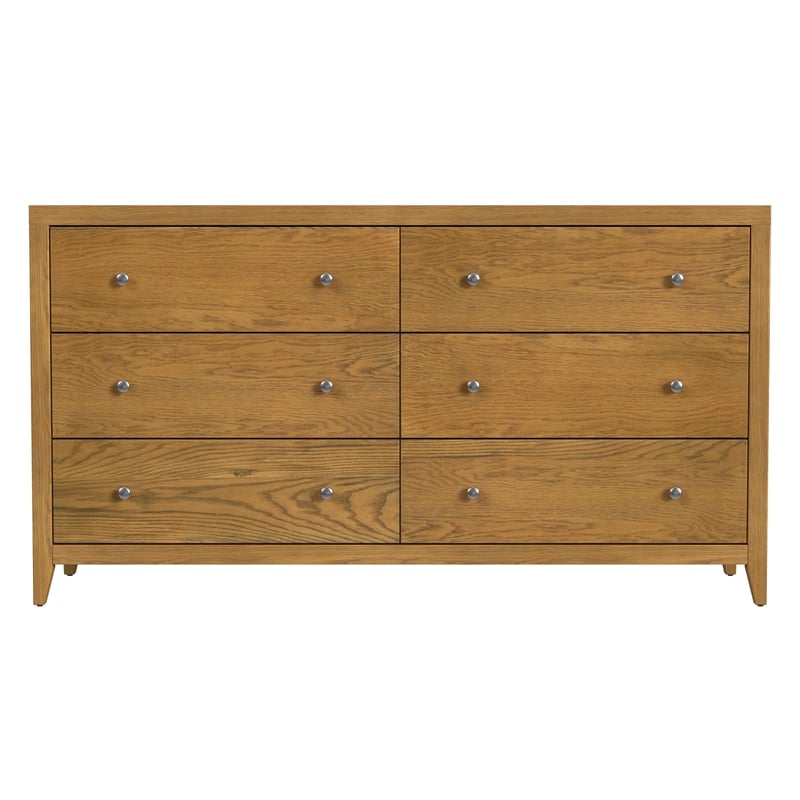 Pemberly Row Bedroom Set 3-Piece of 6-Drawer Dresser & 2-Drawer Nightstands
