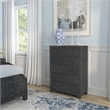 Pemberly Row Bedroom Set 3-Piece of 1-Drawer Nightstands & 5-Drawer Dresser
