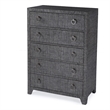 Pemberly Row Bedroom Set 3-Piece of 1-Drawer Nightstands & 5-Drawer Dresser