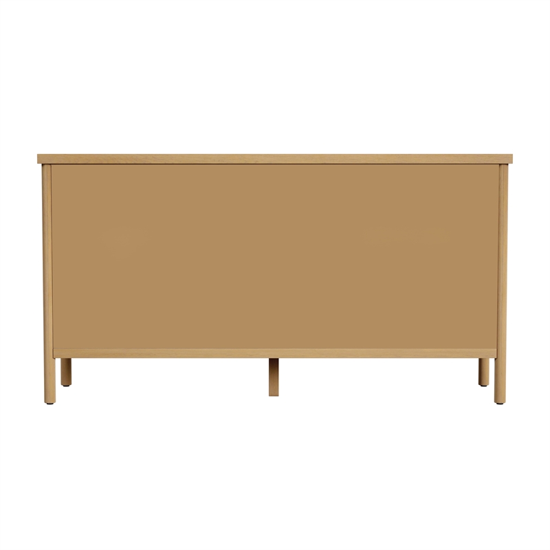 Pemberly Row Bedroom Set 3-Piece of 3-Drawer Nightstands & 6-Drawer Dresser