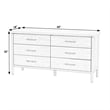 Pemberly Row Bedroom Set 4-Piece of Nightstands & Dresser & King Bed