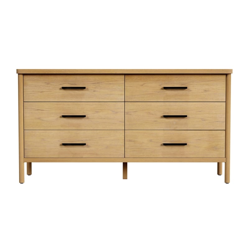 Pemberly Row Bedroom Set 4-Piece of Nightstands & Dresser & King Bed