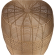 Pemberly Row Set of 2 Contemporary Metal End Tables in Gold Finish