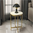 Pemberly Row Set of 2 Contemporary Accent Tables In Multi-Color