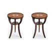 Pemberly Row Set of 2 Wood Round 15.75