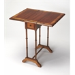 Pemberly Row Set of 2 End Tables Coffee Accent Tables Rectangle in Wood in Brown