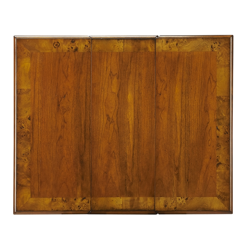 Pemberly Row Set of 2 End Tables Coffee Accent Tables Rectangle in Wood in Brown