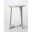 Pemberly Row Set of 2 Modern / Contemporary Accent Tables In White