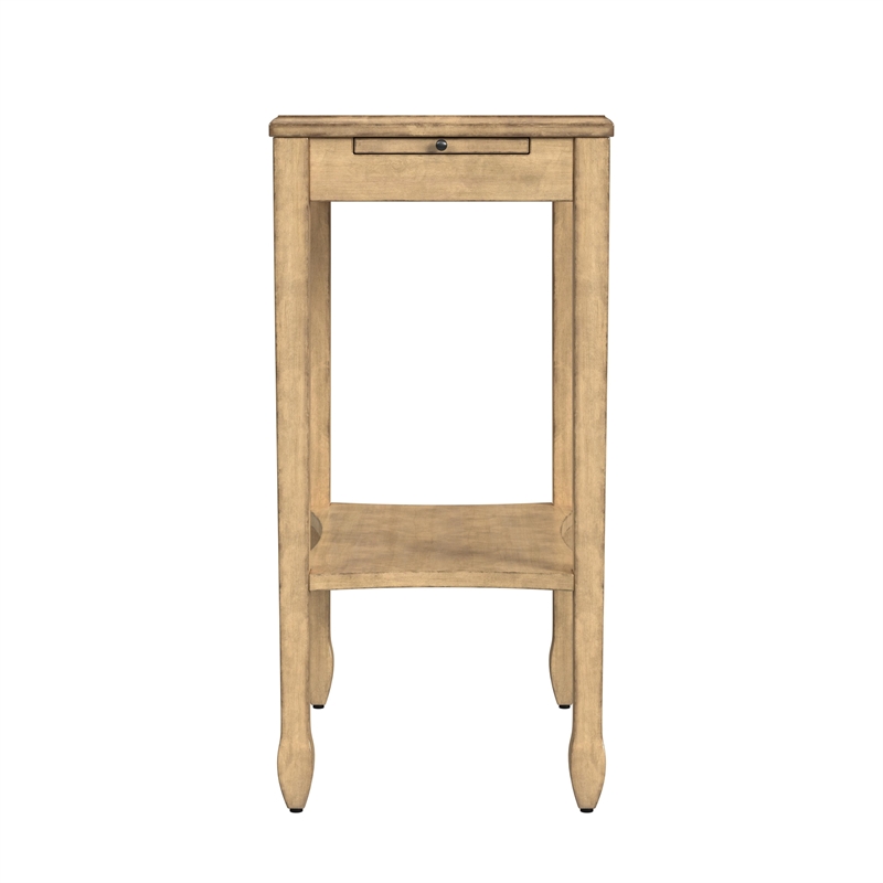 Pemberly Row Set of 2 Modern / Contemporary Beige End Tables
