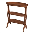 Pemberly Row Set of 2 Contemporary Wood Side Tables in Olive Ash Brown