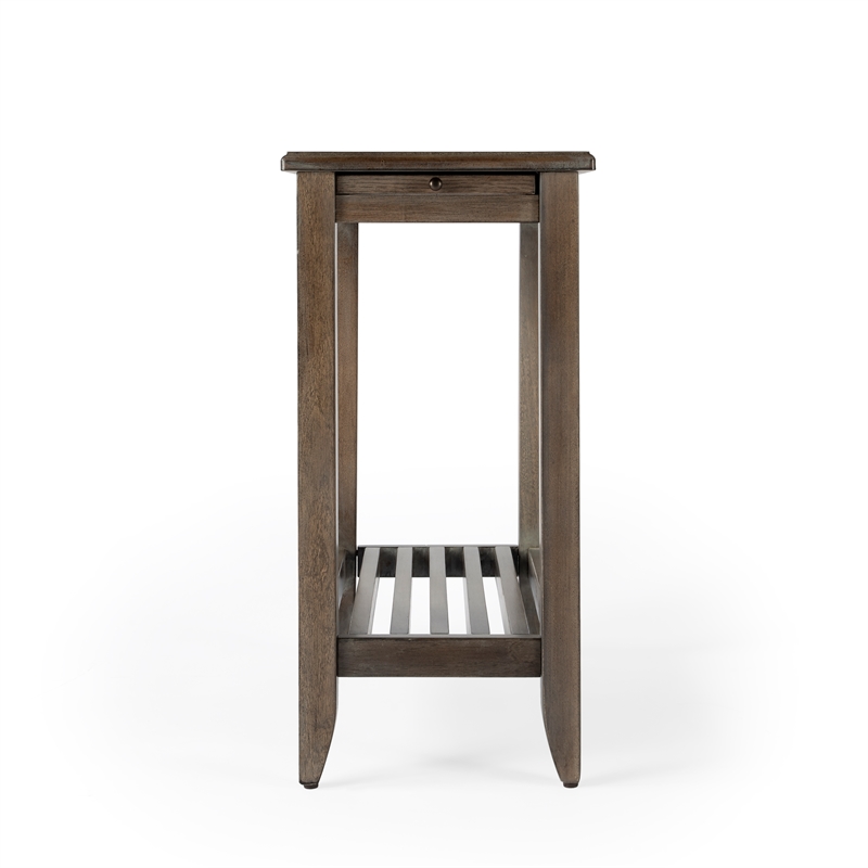 Pemberly Row Set of 2 Transitional Chairside Tables In Dusty Trail