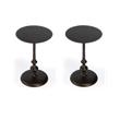 Pemberly Row Set of 2 Modern / Contemporary Metal Side Tables