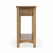 Pemberly Row Set of 2 Shaker One-Drawer Side Tables in Antique Beige