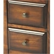 Pemberly Row Set of 2 Antique Cherry Chairside Tables In Brown