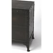 Pemberly Row Set of 2 Industrial Chic Owen Side Chest In Industrial