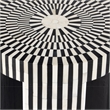 Pemberly Row Set of 2 Transitional Bone Inlay Side Tables In Black And White