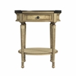 Pemberly Row Set of 2 Side Tables With Storage in Antique Beige