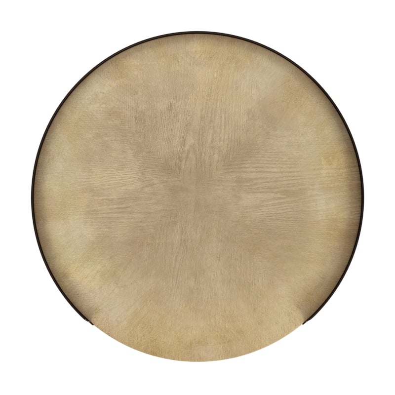 Pemberly Row Set of 2 Side Tables With Storage in Antique Beige