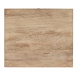 Pemberly Row Set of 2 Contemporary Solid Wood End Tables in Natural