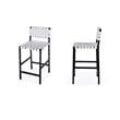 Pemberly Row Set of 2 Iron And Leather 24.5