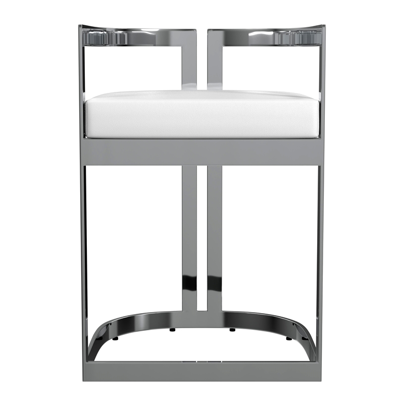 Pemberly Row Set of 2 Faux Leather 23