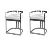 Pemberly Row Set of 2 Faux Leather 23