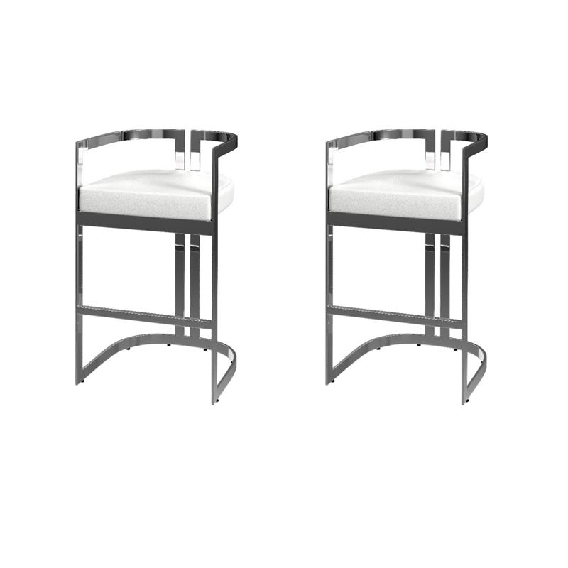 Pemberly Row Set of 2 Faux Leather 28