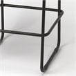 Pemberly Row Set of 2 Modern / Contemporary Leather Bar Stools