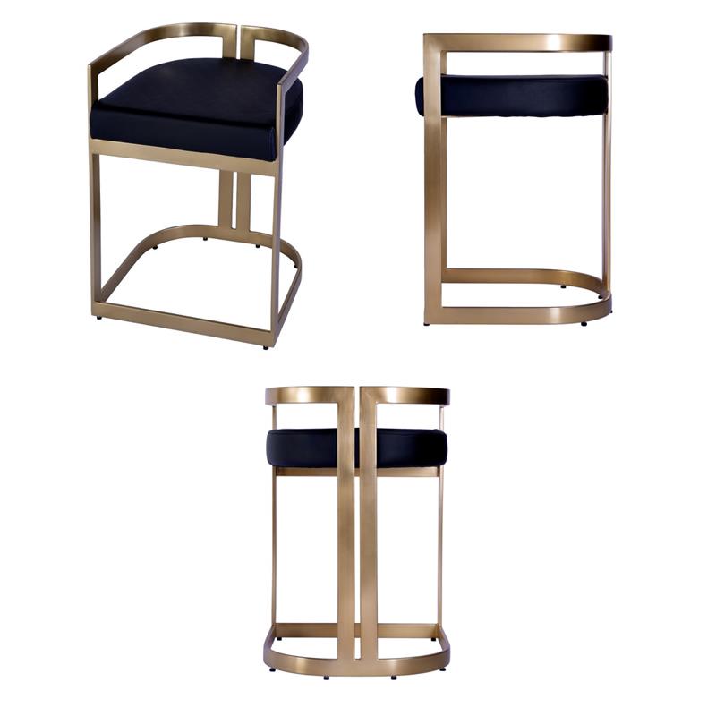 Pemberly Row Set of 3 Faux Leather 22