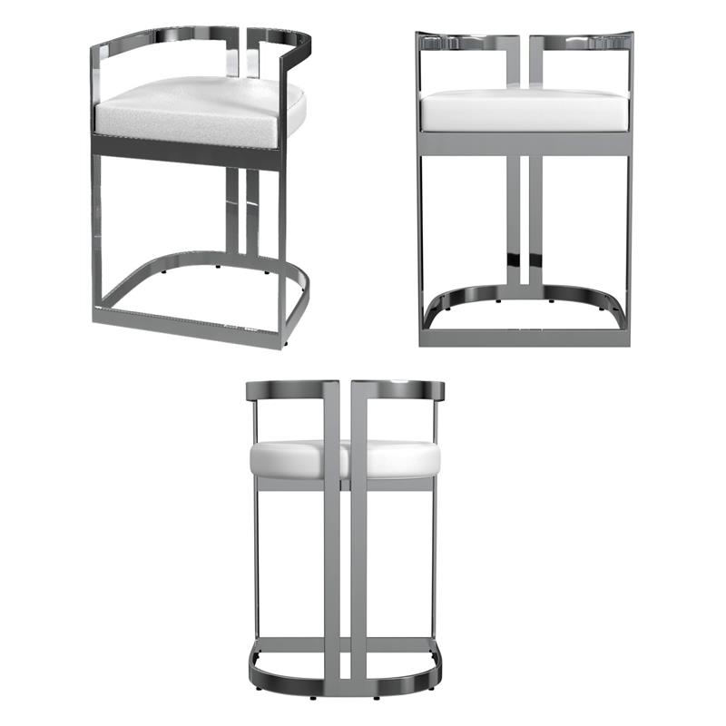 Pemberly Row Set of 3 Faux Leather 23