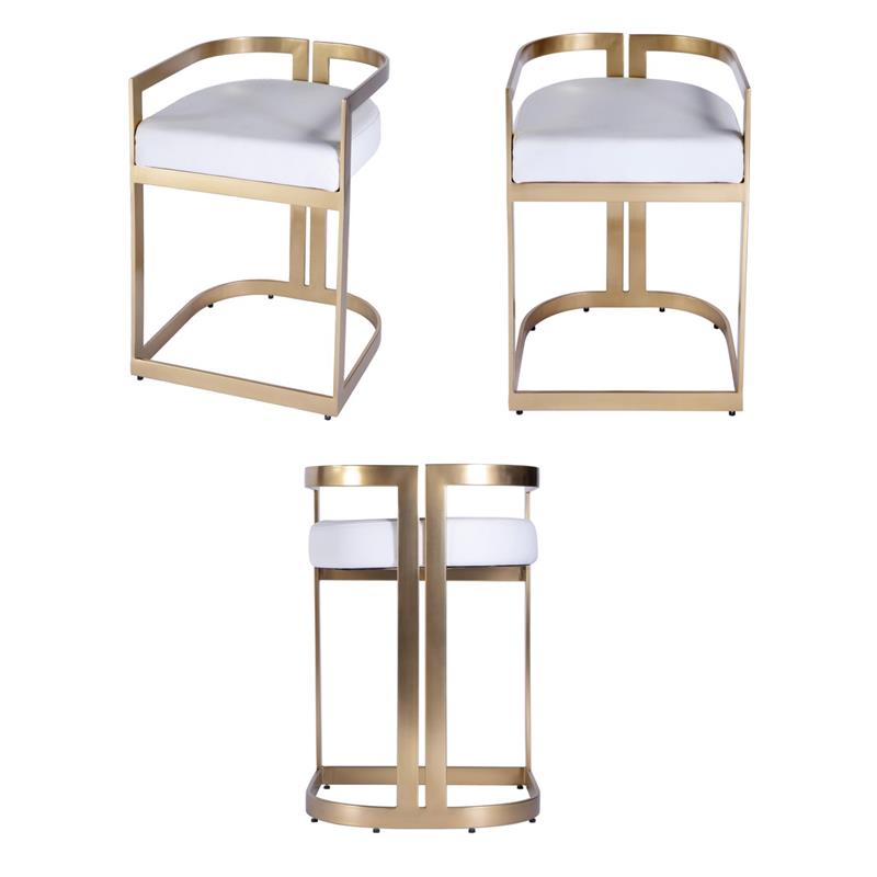 Pemberly Row Set of 3 Faux Leather 23