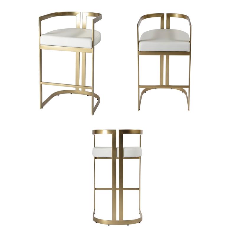 Pemberly Row Set of 3 Faux Leather 35