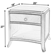 Pemberly Row Set of 2 Contemporary 25