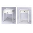 Pemberly Row Set of 2 Modern / Contemporary Nightstands In White