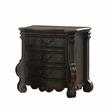 Pemberly Row Set of 4 King Wood Sleigh Bed & Nightstands & Dresser with Mirror