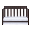 Pemberly Row Set of 2 Espresso 4-in-1 Convertible Crib & Full Bed Conversion Kit