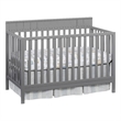 Pemberly Row Set of 2 4-in-1 Convertible Crib & Full Bed Conversion Kit in Gray