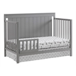 Pemberly Row Set of 3 Wood Toddler Guard Rails & Bed in Dove Gray Finish