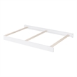 Pemberly Row Set of 2 4-in-1 Convertible Crib & Full Bed Conversion Kit in White
