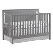 Pemberly Row Set of 2 4-in-1 Convertible Crib & Full Bed Conversion Kit in Gray